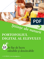 CDPRESS-STIINTE III Portofoliul Digital