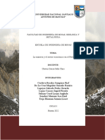 La Minería y El Sector Económico en El Perú