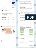 Year 8 Sequences