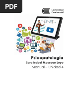 Manual Unidad 4 - Psicopatología