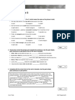 Unit 5 Progress Test B: Grammar