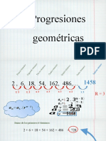 Progresiones Geometricas