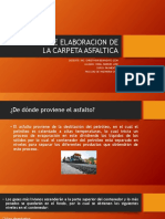 Proceso de Elaboracion de La Carpeta Asfaltica