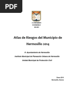 Atlas de Riesgos Del Municipio de Hermosillo 2014