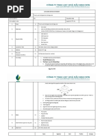 JSA For Blinding and De-Blinding (Opening Process Equipment)