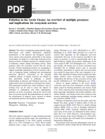 Pollution in The Arctic Ocean: An Overview of Multiple Pressures and Implications For Ecosystem Services