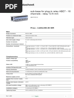 Advantys Telefast ABE 7 - ABE7P16F312