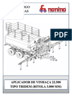 Aplicador de Vinhaça 22.500