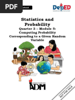 ADM-SHS-StatProb-Q3-M5-Computing Probability Corresponding To A Given Random Variable