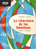 Lara, Jesus - La Literatura de Los Quechuas (1980)