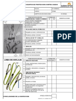 Check List - Arnes y Línea de Anclaje Doble
