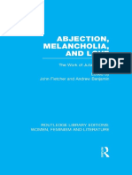 Abjection, Melancholia and Love