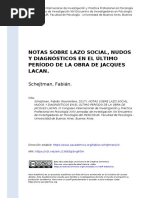 Schejtman, Fabián (2017) - NOTAS SOBRE LAZO SOCIAL, NUDOS Y DIAGNÓSTICOS EN EL ÚLTIMO PERÍODO DE LA OBRA DE JACQUES LACAN