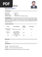 Curriculum Vitae