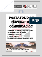 Fortafolio de Tecnicas de Comunicacion