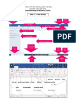 Parts of MS Word Window