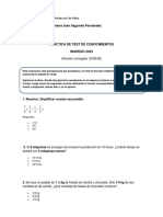 Práctica Del Test de Conocimientos INGRESO 2023 (Corregida)