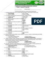 1st Summative Test in English For Academic Summative Test