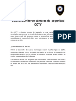 Cartilla Monitoreo Cámaras de Seguridad CCTV