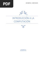 Introducción A La Computación