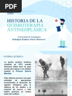 Historia de La Quimioterapia