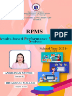 My Rpms Angelina S. Santos