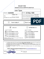 Voluntary Contributions Form