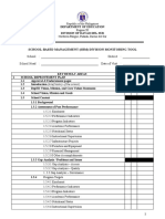 SBM Division Monitoring Tool