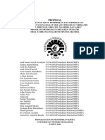 Proposal KKN-T Di Desa Tambangan