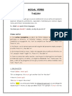 MODAL VERBS Theory