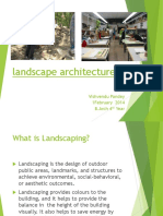 Week 4 - Landscapearchitecture