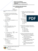 Grade 8 Questinnaire Final