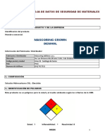 Hoja de Seguridad Mascoring Crown Desmol