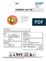 Datasheet of 5VT1 Cable