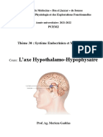 Cours Axe Hypothalamo Hypophysaire