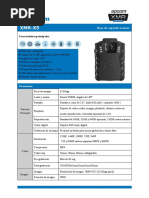 Hoja de Especificaciones XMR-X5 (Español)