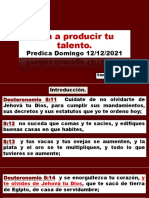 Predica Domingo 12 de Diciembre de 2021