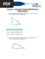 TALLER 1 Trigonometria