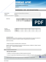 TEC-725 (Programa de Clase)