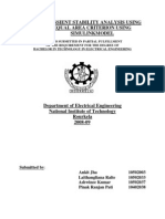 Transient Stability Analysis Using Equal Area Criterion