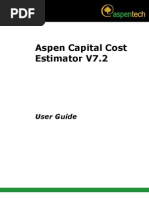 AspenCapitalCostEstimatorV7 2-Usr