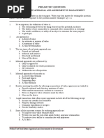 Test Exam Appraisal