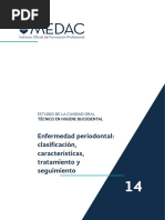 Tema 14 - Enferemedad Periodontal Clasificación, Características, Tratamiento y Seguimiento