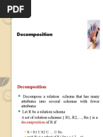 Decomposition