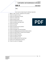 2 Lubrication and Maintenance Schedule