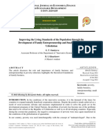 Improving The Living Standards of The Population Through The Development of Family Entrepreneurship and Small Business in Uzbekistan