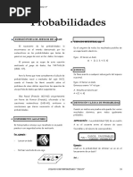 Practica de Probabilidades - 5° Sec - Prof Angel - Cialba 2022