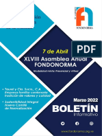 Boletin de Marzo 2022