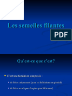 Les Semelles Filantes