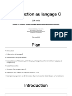 Introduction Au Langage C